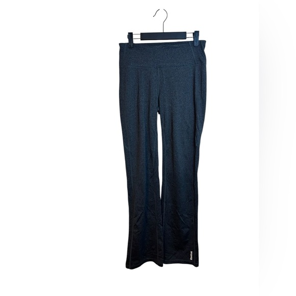 Reebok Charcoal Gray Flare Active Pants - Picture 1 of 3